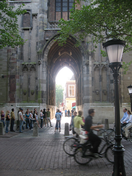 Auf der kuppel in utrecht foto
