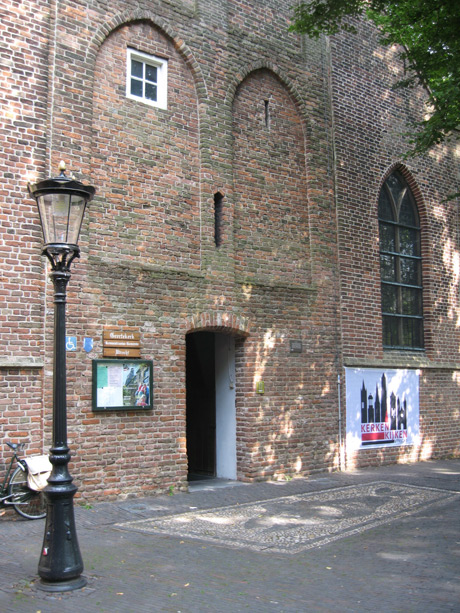 Geertekerk kirche frontside utrecht foto