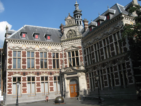 Dutch historical building utrecht photo