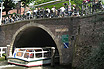 Boat Under A Bridge Utrecht