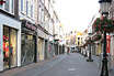Flower Ornated Light Polls On The Shopping Streets Of Utrecht