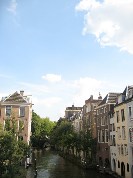 Canali utrecht olanda foto
