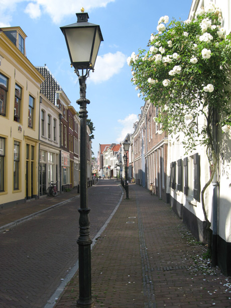 Strazi in centrul orasului utrecht foto