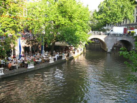 Terase pe chei la utrecht foto